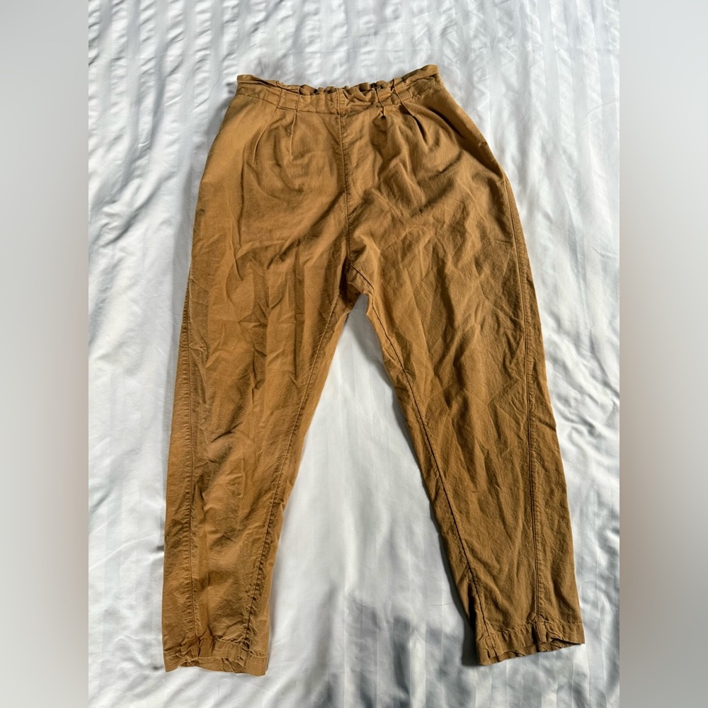 Urban Outfitters Women’s Trousers Paper Bag Waist with Pockets Size Small